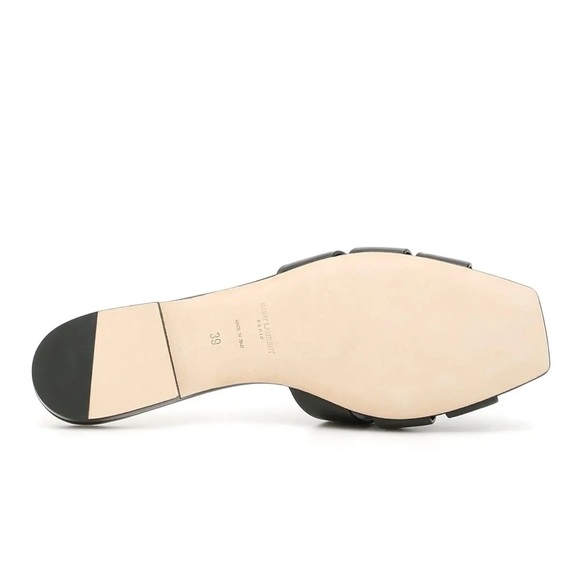 ❌❌SOLD! NIB Saint Laurent Tribute Nu Pieds Slides - Picture 4 of 4